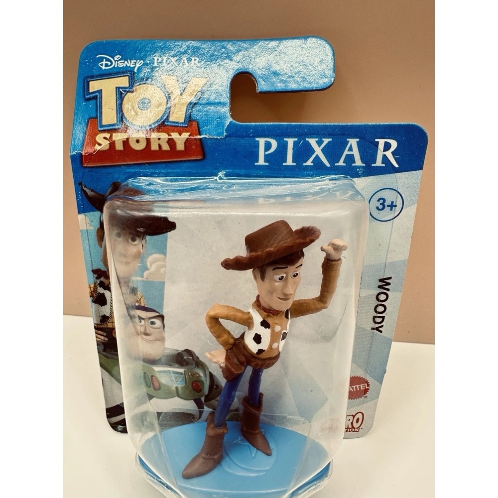Disney Pixar Toy Story Woody Micro Collection Figure Mattel‎ New Sealed Carded